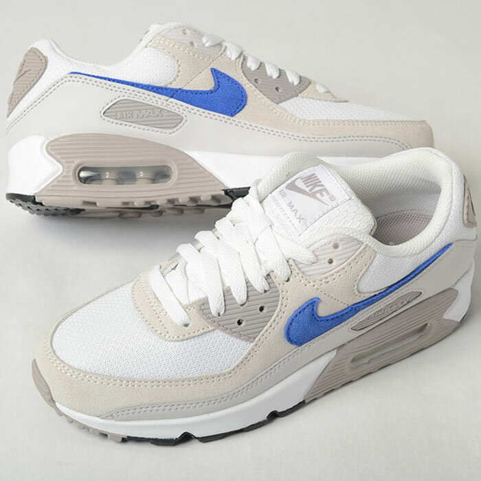 Rakuten - NIKE AIR MAX 90 ナイキ エアマックス メンズ スニーカー ホワイトベージュ dm0029-110