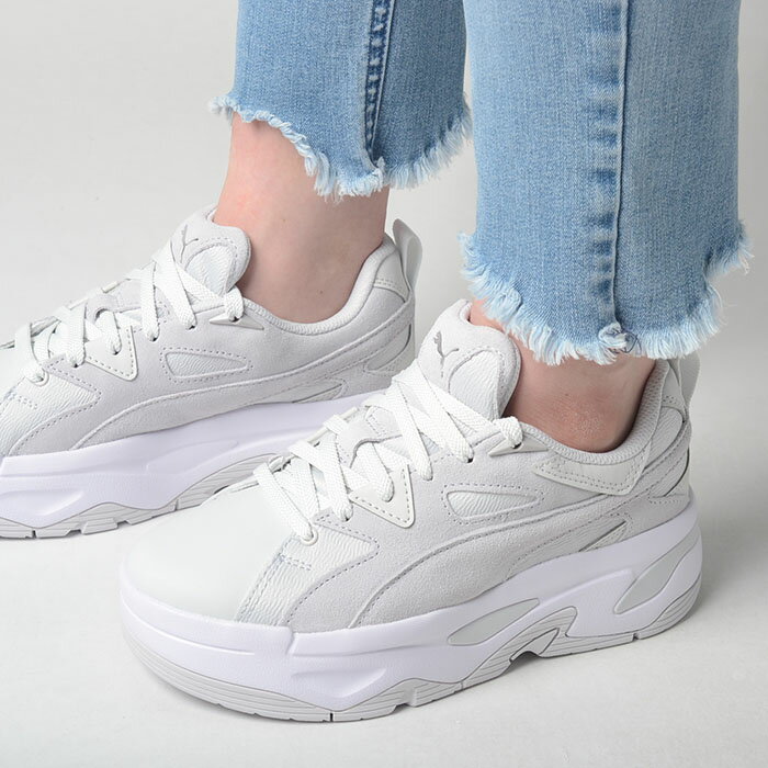 PUMA BLSTR MIX WNS プーマ ブラスター ミックス ウィメンズ レディース スニーカー グレー 396095-04