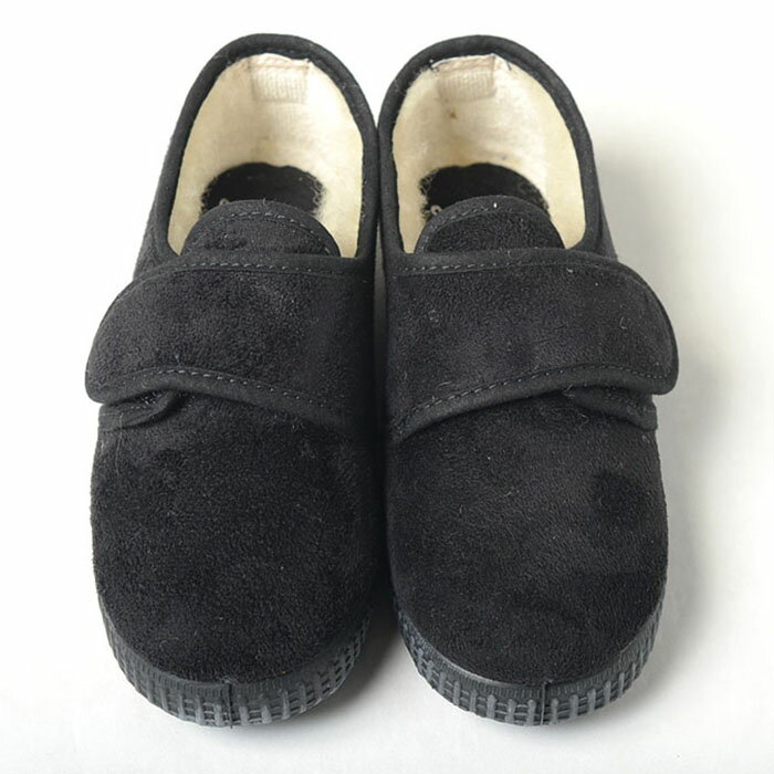 【15.5cm-21.5cm】LA CADENA BLUCHER VELCROラカデナ ブロシュア ベルクロ キッズ シューズ ブラック 88131 3