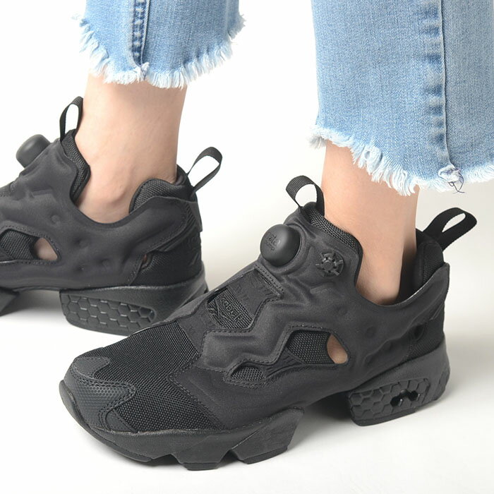 Reebok INSTA PUMP FURY 94 リーボック インスタ ポンプ フューリー ウィンター レディース スニーカー ブラック 100211659