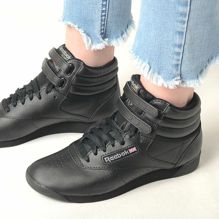 loopool㤨REEBOK FREESTYLE HI ꡼ܥå ե꡼ ϥ ǥˡ ֥å 2240פβǤʤ9,900ߤˤʤޤ