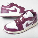 WMNS NIKE AIR JORDAN 1 LOW ウィメンズ ナイキ エア ジョーダン ロー メンズ スニーカー ホワイトパープル dc0774-161