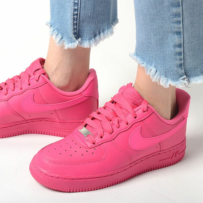 大人気*Nike Womens Air Force 1 Low「ピンク/虹色」 楽天市場】ナイキ エアフォースワン ローカット(カラーピンク
