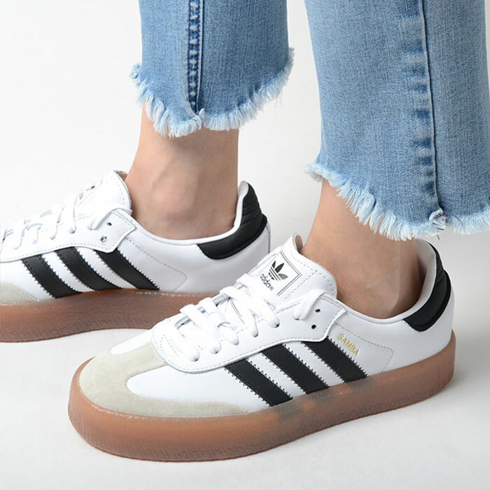 Rakuten - adidas SAMBAE W アディダス サンベイ ウィメンズ レディース スニーカー ホワイトブラック ji1349
