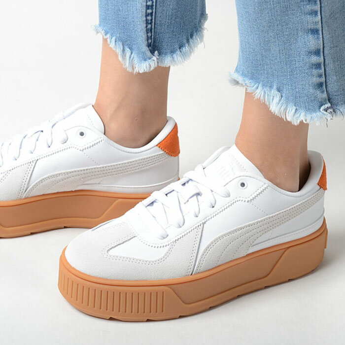 PUMA KARMEN T2 プーマ カルメン ティートゥー レディース スニーカー ホワイト 389267-06