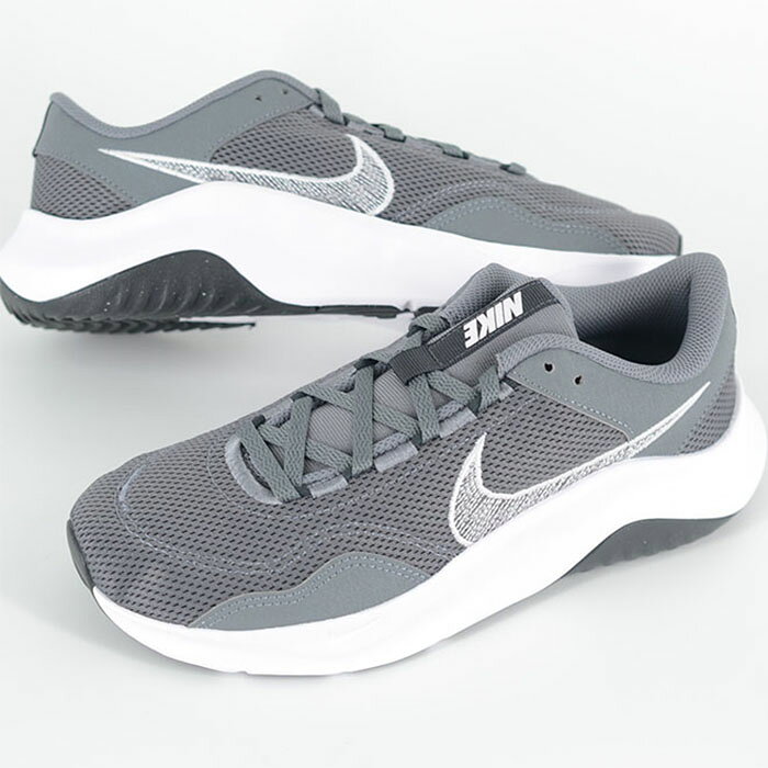 Rakuten - NIKE LEGEND ESSETIAL 3 NN ナイキ レジェンド エッセンシャル メンズ スニーカー グレー dm1120-002