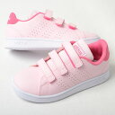 【17cm-22cm】adidas ADVANCOURT CF C アディダス アドバンコート キッズ スニーカー ピンク id5293