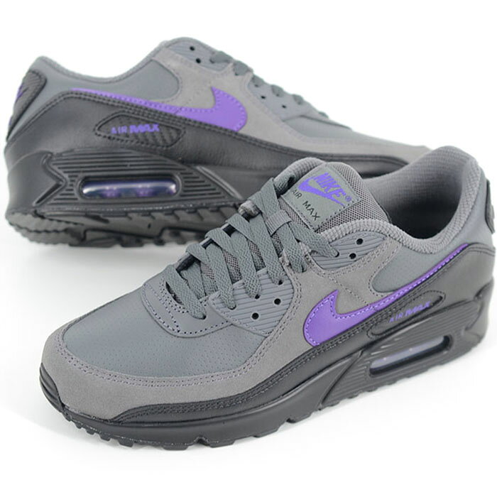 Rakuten - NIKE AIR MAX 90 ナイキ エアマックス メンズ スニーカー ダークグレーパープル if0670-004