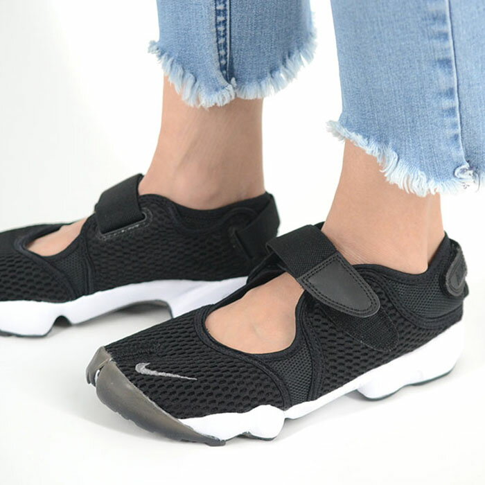 WMNS NIKE AIR RIFT BR ウィメンズ ナイキ エア リフト レディース スニーカー メッシュ ブラック 848386-001