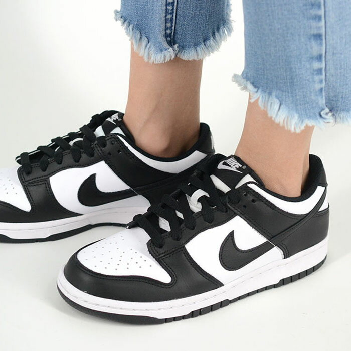 Rakuten - NIKE DUNK LOW (GS) ナイキ ダンク ロー レディース スニーカー ホワイトブラック cw1590-100