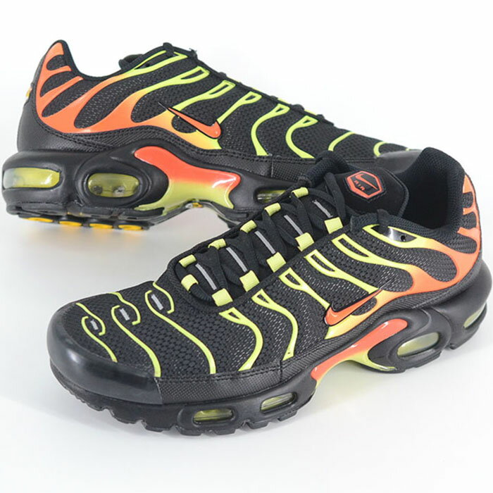 Rakuten - NIKE AIR MAX PLUS ナイキ エア マックス プラス メンズ スニーカー ブラック蛍光グリーン dm0032-028