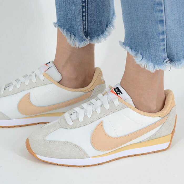 Rakuten - W NIKE PACIFIC ウィメンズ ナイキ パシフィック レディース スニーカー ホワイトオレンジ hm4771-107