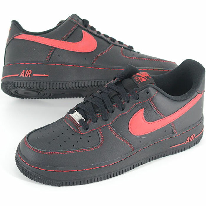 Rakuten - NIKE AIR FORCE 1 ‘07 LV8 ナイキ エア フォース メンズ スニーカー ブラックレッド hq2037-005