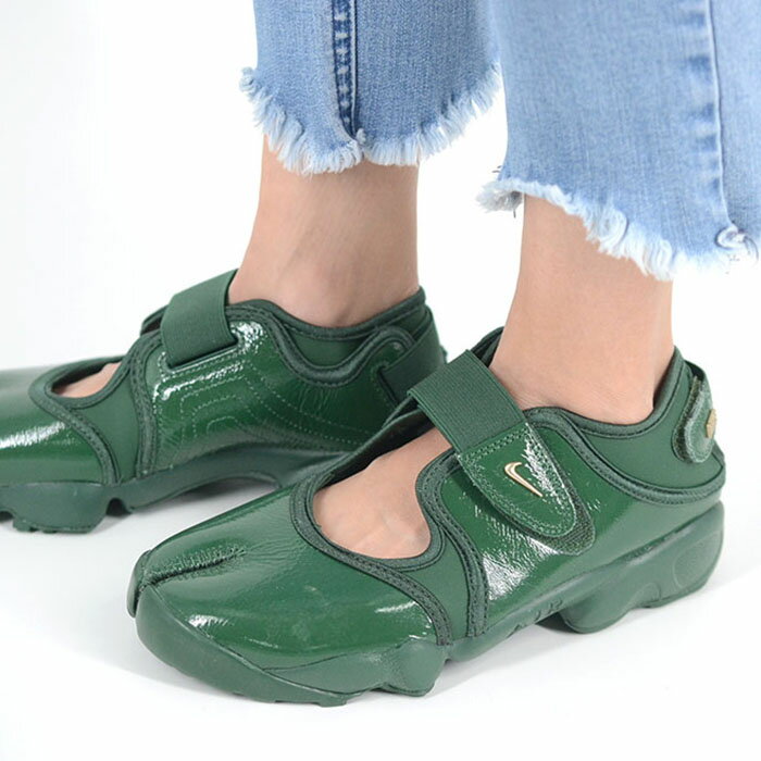WMNS NIKE AIR RIFT ウィメンズ ナイキ エア リフト レディース スニーカー レザー グリーン ib8954-300
