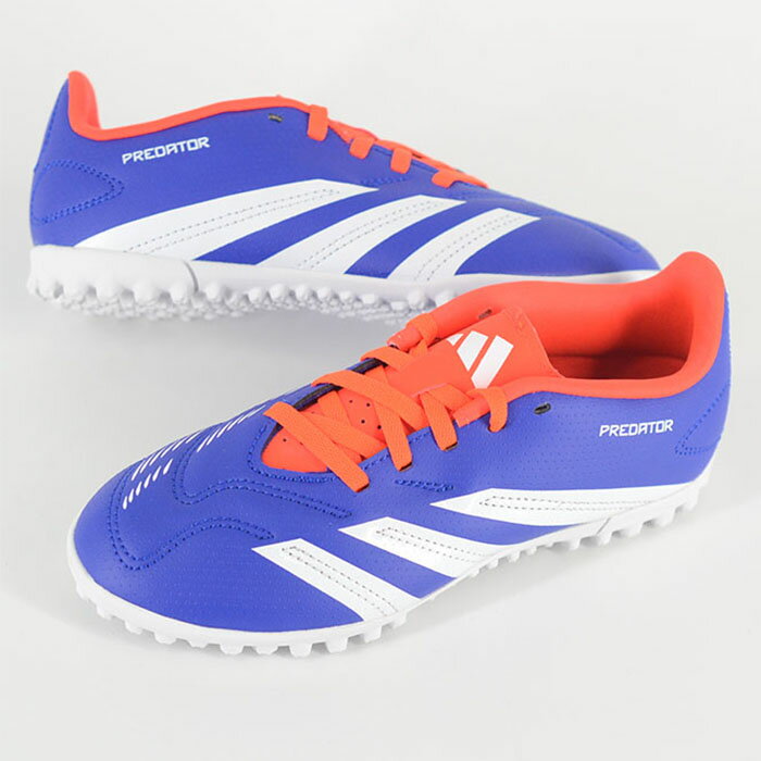 adidas PREDATOR CLUB TF J アディダス プレデター クラブ ターフ ジュニア スニーカー ブルーソーラーレッド id3428