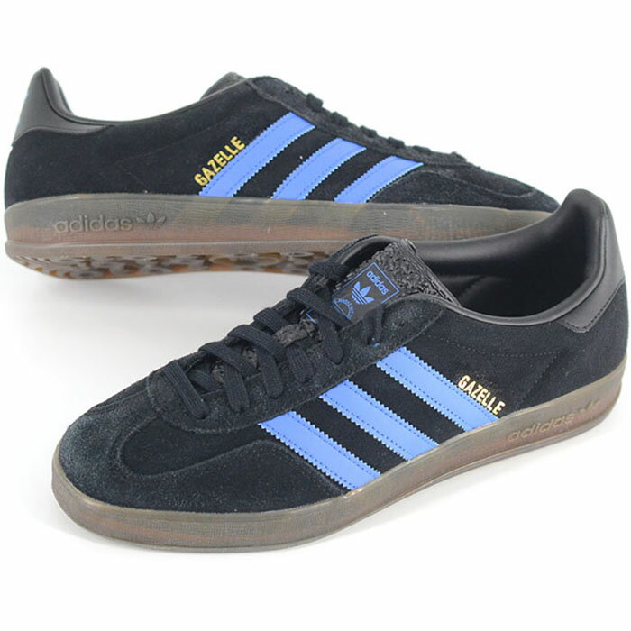 adidas GAZELLE INDOOR アディダス ガゼル インドア メンズ スニーカー ブラックブルー jq2692