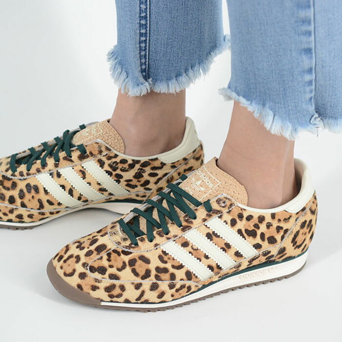 楽天市場】アディダス ヒョウ柄 スニーカー（カラーブラウン・性別