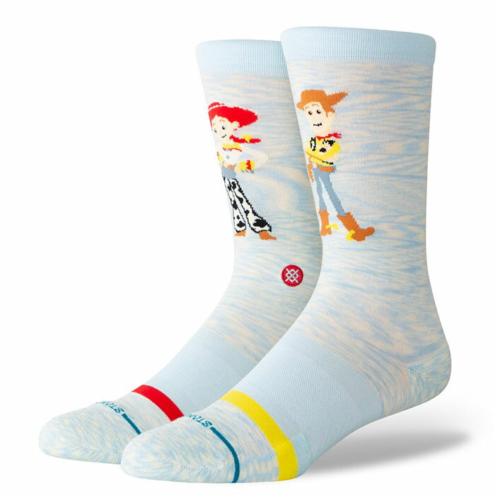 STANCE BEST FRIENDS CREW Socks スタンス ベスト フレンズ クルー ソックス ライトブルー bestfriendscrew