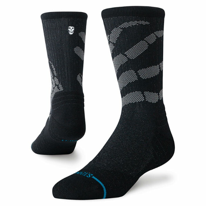 STANCE HANDS CREW Socks スタンス ハンズ クルー ソックス メンズ ブラック handsx