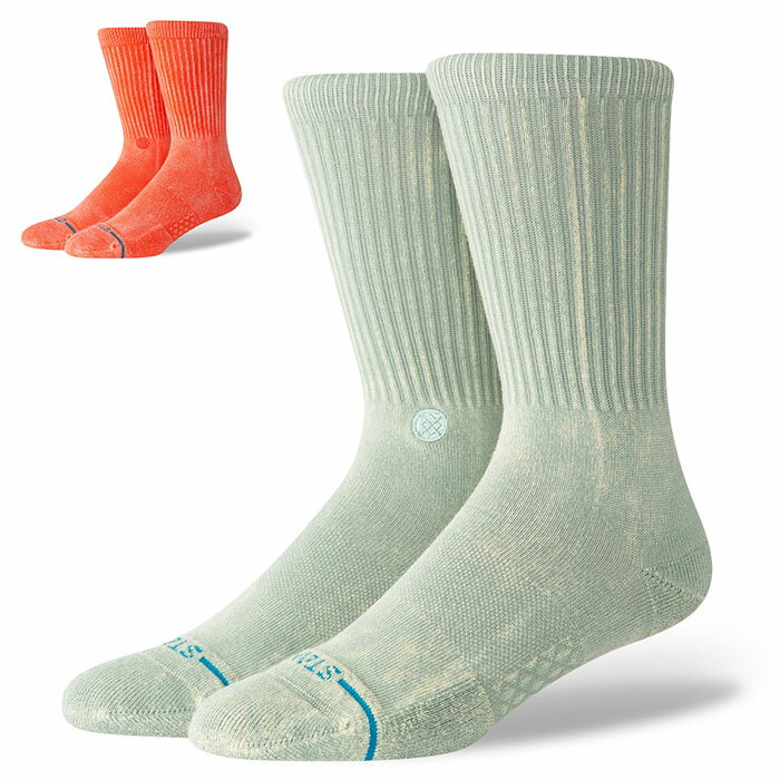Rakuten - STANCE ICON DYED CREW Socks スタンス アイコン ダイド クルー ソックス メンズ icondyed