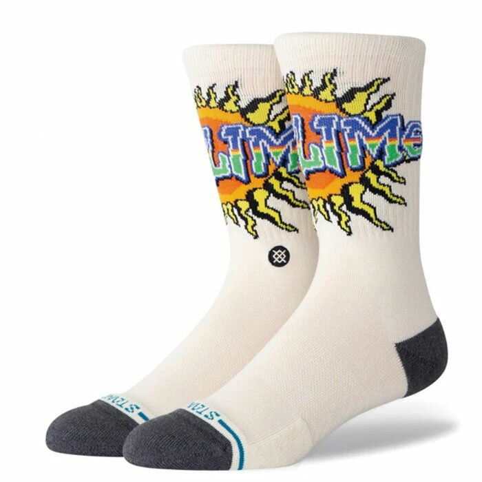 STANCE SUBLIME CREW Socks スタンス サブライム クルー ソックス メンズ オフホワイト sublime