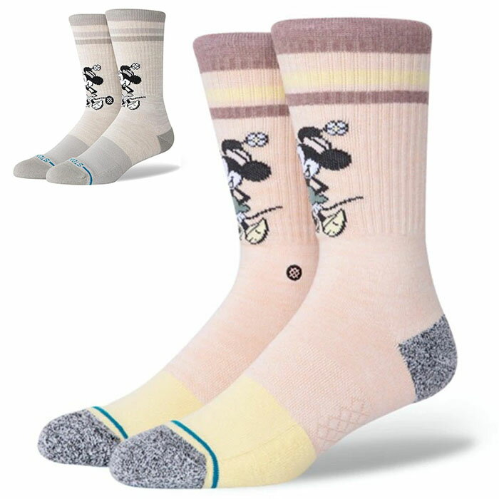 STANCE VINTAGE MINNIE CREW Socks ������ ������ơ��� �ߥˡ� ���롼 ���å��� ��ǥ����� vintageminnie