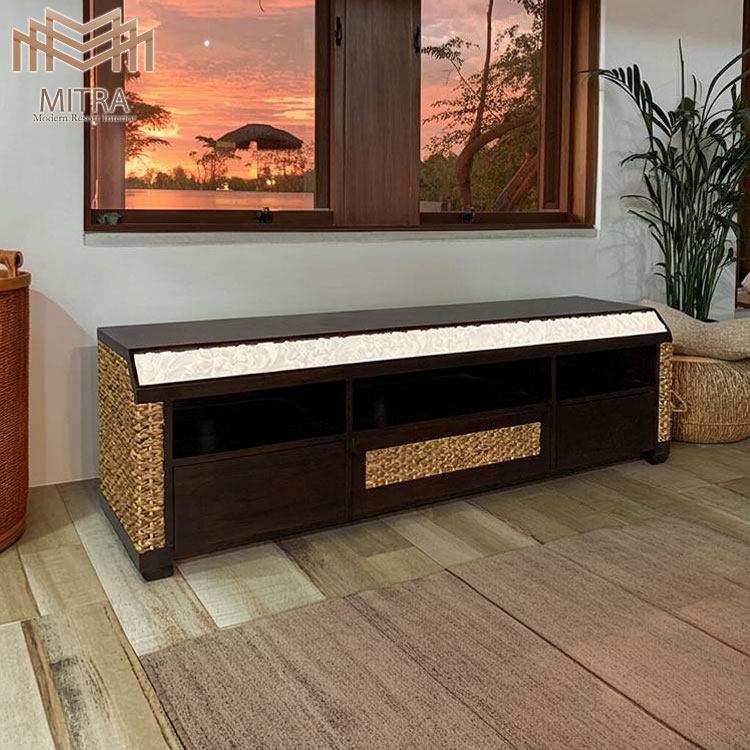 【5%オフクーポン解禁】ウォーターヒヤシンス テレビボート ローボード TVボード テレビ ボード テレビ..