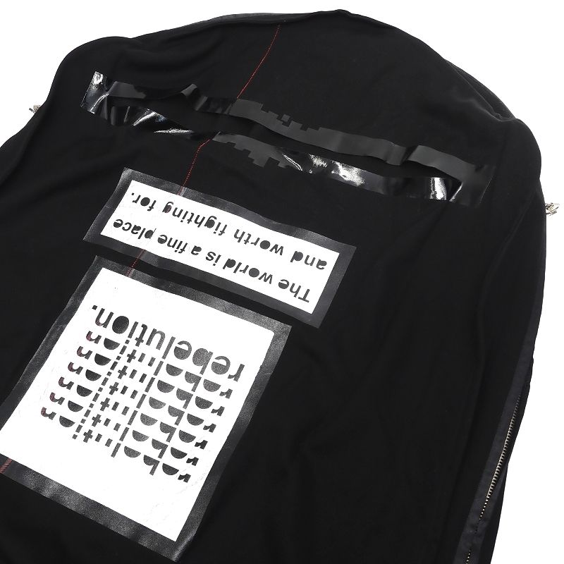 未使用品 21SS TAKAHIROMIYASHITA The Soloist ジャンプスーツ 【サイズ：one size】 ブラック 定価414590円 sj.0036SS21 garment case jumpsuit ジャケット タカヒロミヤシタ ザ ソロイスト メンズ 5GHA/D0403S/HAPR04/SYM/HM