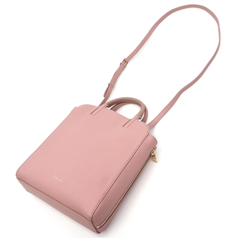 未使用品 Paul Smith レザーハンドバッグ ショルダーバッグ ピンク APW611 ポールスミス レディース 5ML/G06171/KUL12/HM/SYM 2