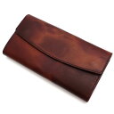 未使用品 NOMADOI レザーウォレット 長財布 ブラウン 日本製 ノマドイ メンズ 5WLCB2/B05189NR38/JPRI15/HM(4)