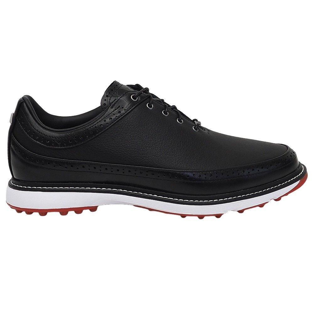 未使用品 adidas MC80 レザーゴルフシューズ スパイクレス 【サイズ：28.5cm】 ブラック IH5149 アディ..