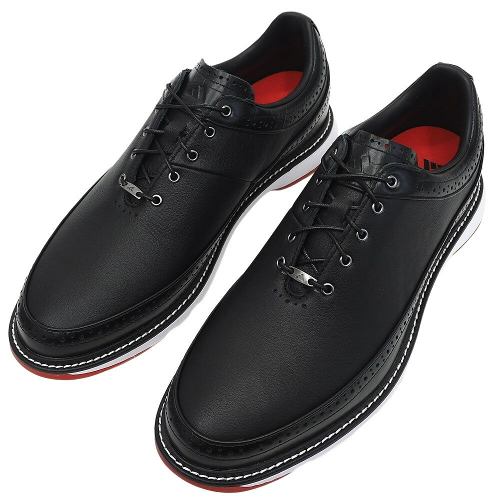 未使用品 adidas MC80 レザーゴルフシューズ スパイクレス 【サイズ：29cm】 ブラ...
