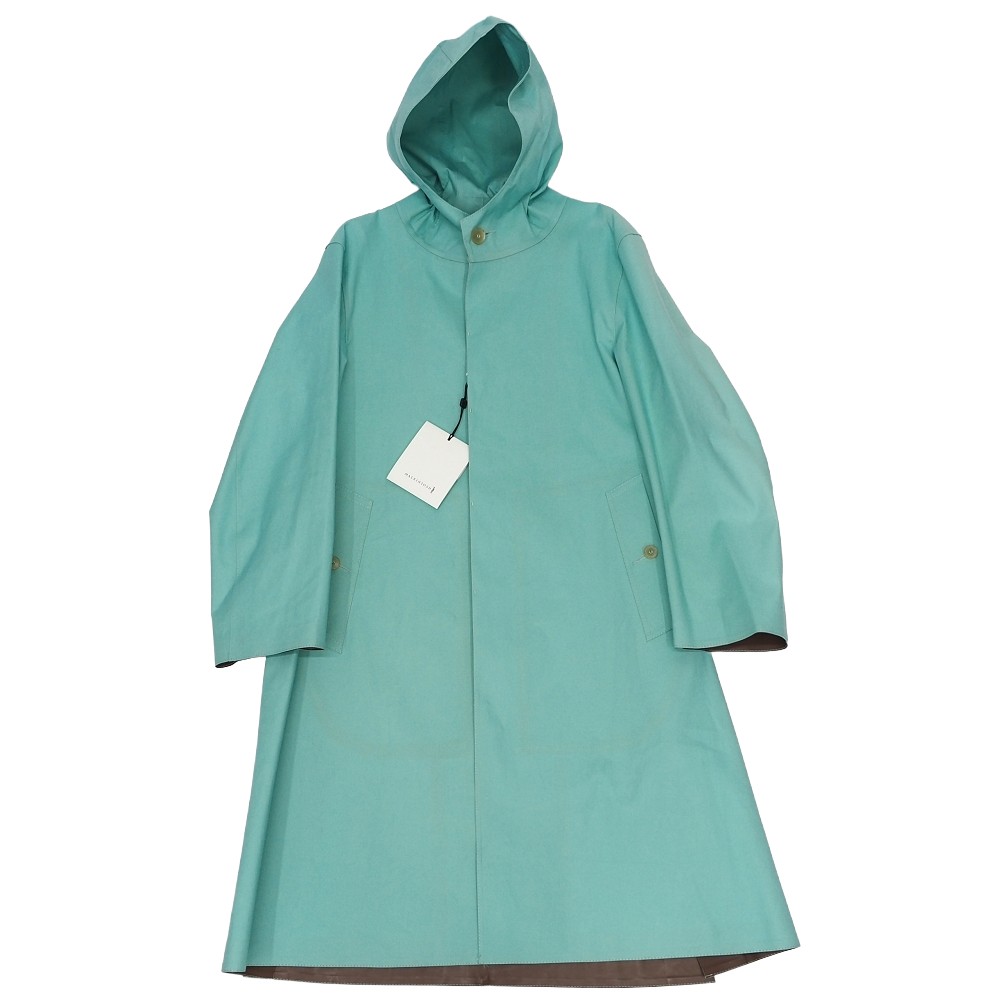 Rakuten - 未使用品 MACKINTOSH ゴム引き コート 【サイズ：8】 ミント 英国製 フード マッキントッシュ レディース 5RS/K05234T/LAR02/HM/RR/SYM