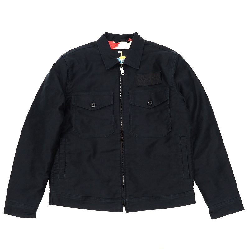 新品 21FW DEUS EX MACHINA × NAITO KEI ワークジャケット 【サイズ：M】 ブラック DMF206871 NAITO WORK JACKET 3M THINSULATE仕様 デウスエクスマキナ 内藤慶 メンズ 3WHB/J0578S/JCTB11/HM