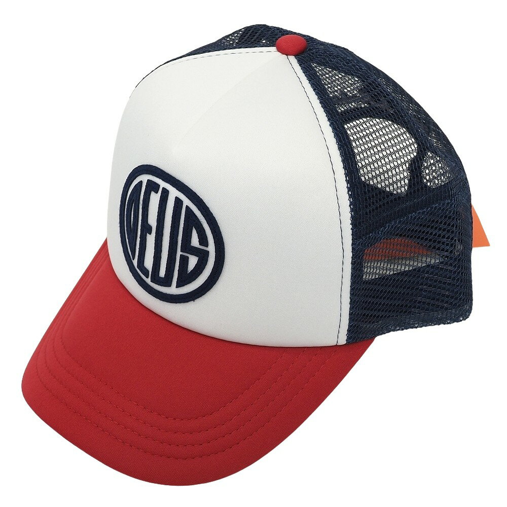 樂天商城 - 新品 DEUS EX MACHINA PILL TRUCKER キャップ 【サイズ：ONE SIZE】 ホワイト/レッド/ネイビー DMF77758 デウスエクスマキナ メンズ 5R1/D07235/LRP11/HM/RR