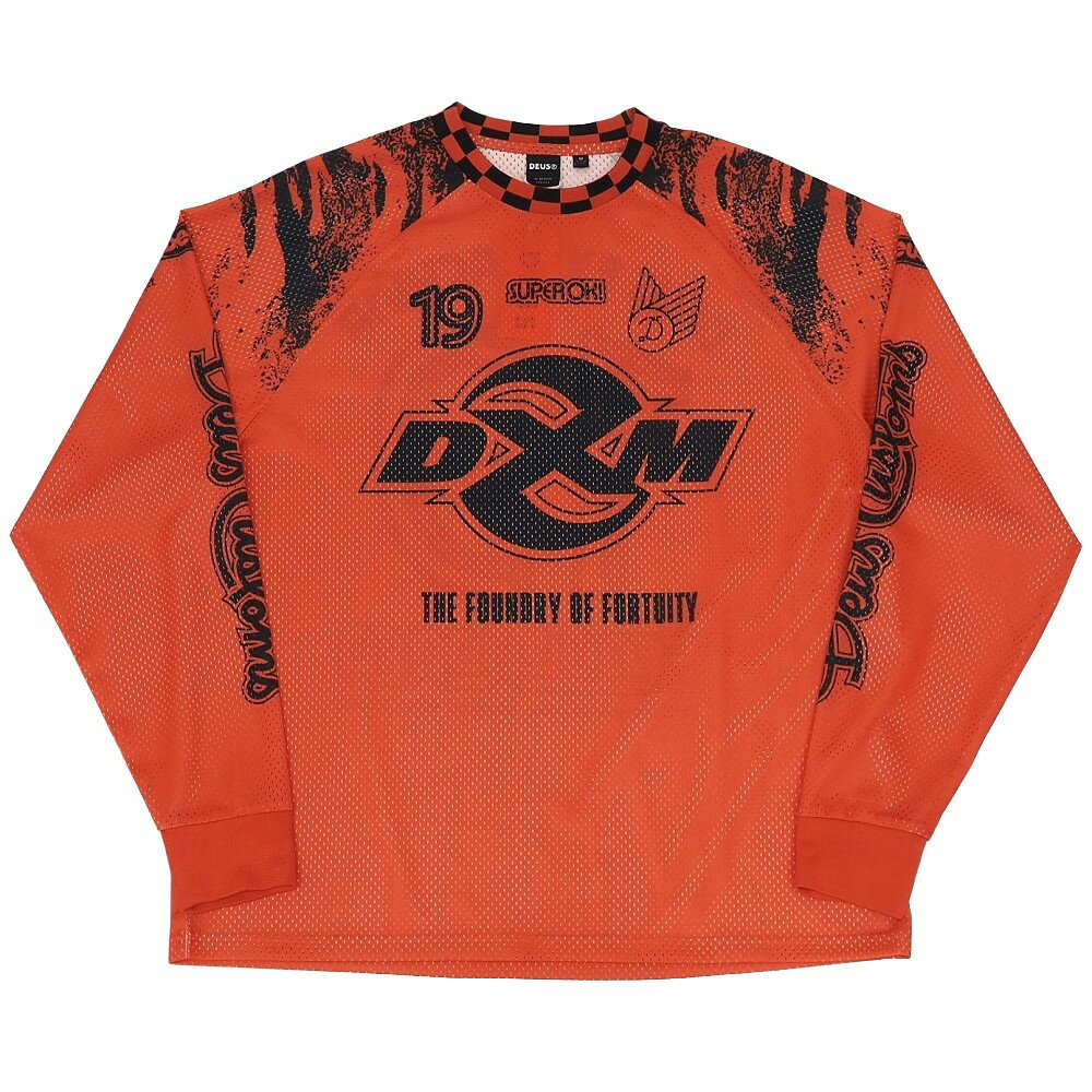 Rakuten - 未使用品 25SS DEUS EX MACHINA Centre Spot Moto Jersey モトクロスジャージ 【サイズ：M】 Fiesta シャツ DMP251058 デウスエクスマキナ メンズ 5F1/D07261/LPR11/HM/RR
