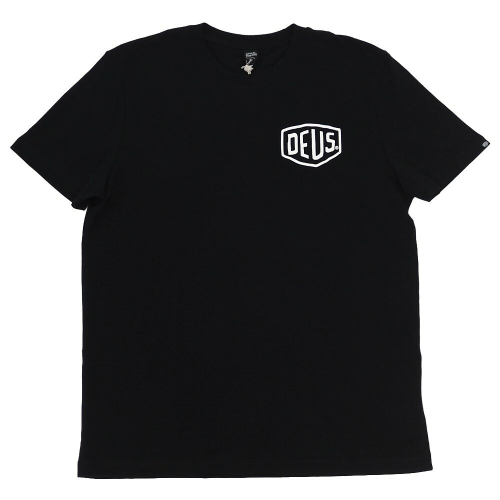 新品 DEUS EX MACHINA Tokyo Adress Tシャツ 【サイズ：L】 ブラック DMW41808 デウスエクスマキナ メンズ 5F1/D07244/LRP11/HM/RR（楽天・LOOPSTYLE）