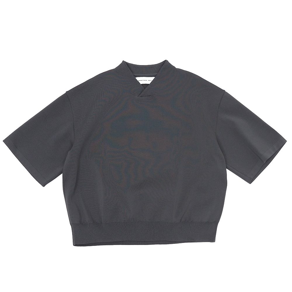 超美品 MINOTAUR INST. TECH KNIT WA-NECK ニット 【サイズ:M/L】 グレー ミノトール インスト メンズ レディース 5F6/...