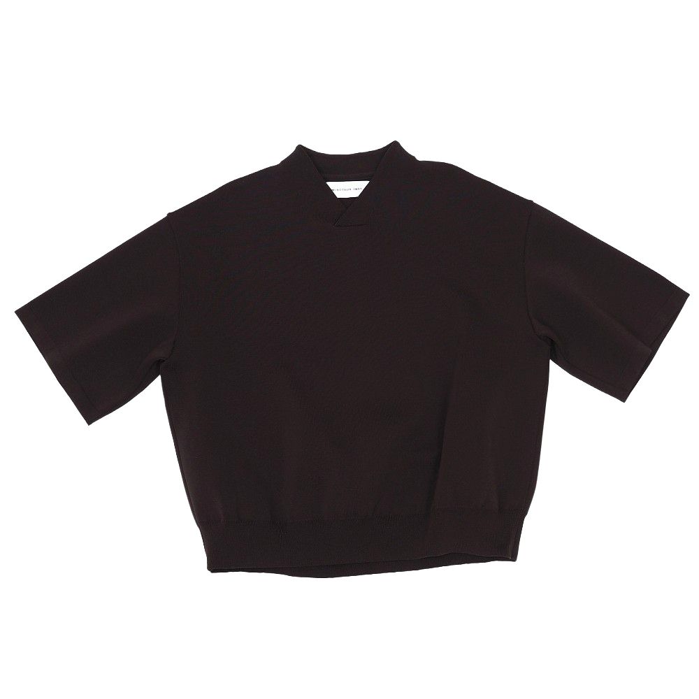 Rakuten - 超美品 MINOTAUR INST. TECH KNIT WA-NECK ニット 【サイズ：M/L】 ダークブラウン ミノトール インスト メンズ レディース 5F6/K06102/LAR06/HM/RR/SYM