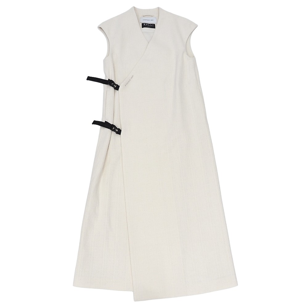 Rakuten - 超美品 MINOTAUR INST. TWEED K-DRESS 着物 スラブツイードワンピース 【サイズ：S/M】 ホワイト ミノトール レディース 5SH/D07295/LPR20/HM/RR/