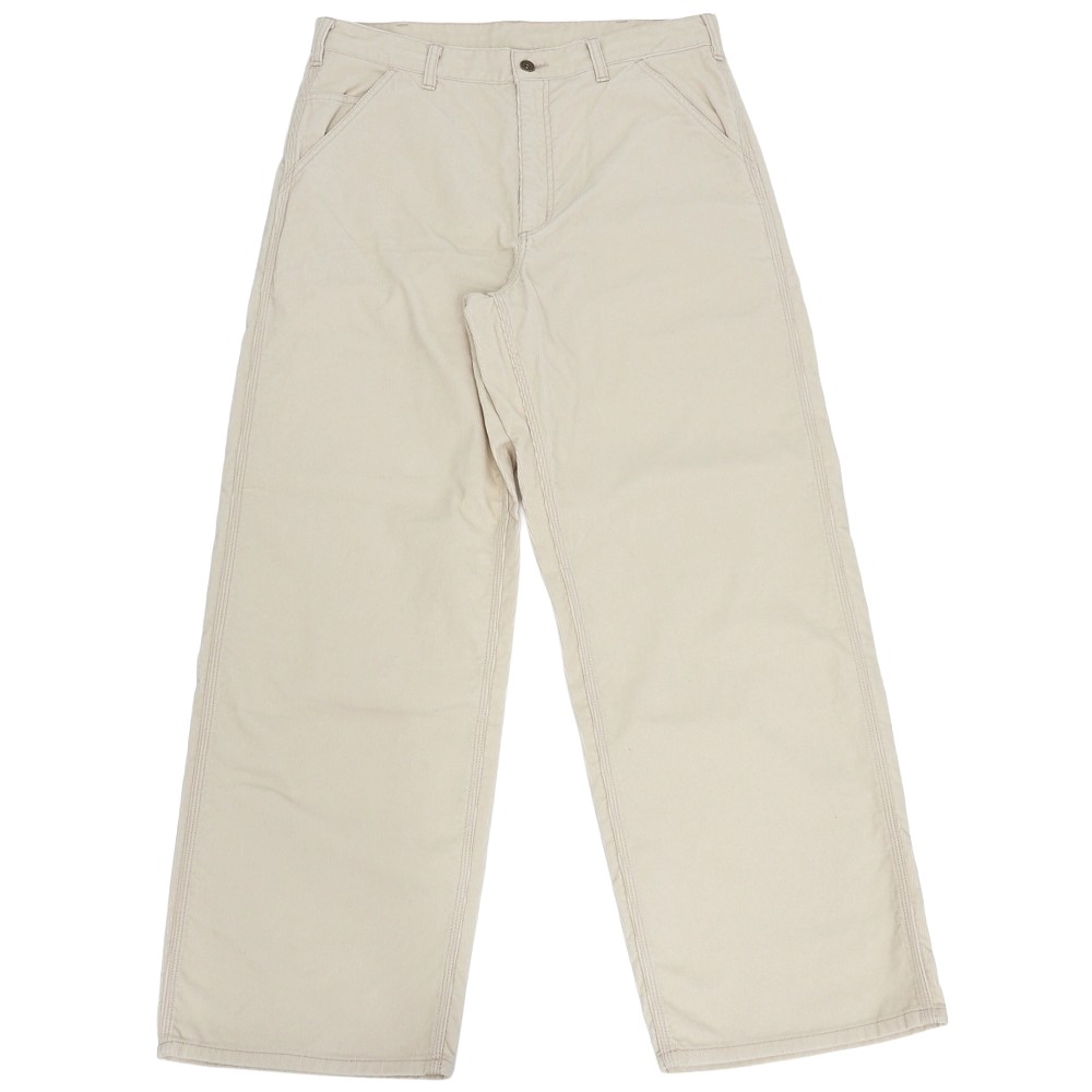新品 25FW nanamica Corduroy Dock Pants コーデュロイ パンツ  オフホワイト S25FC061 日本製 ワイドストレート ナナミカ メンズ 5N2/B07453/LEB16/HM/RR/SYM