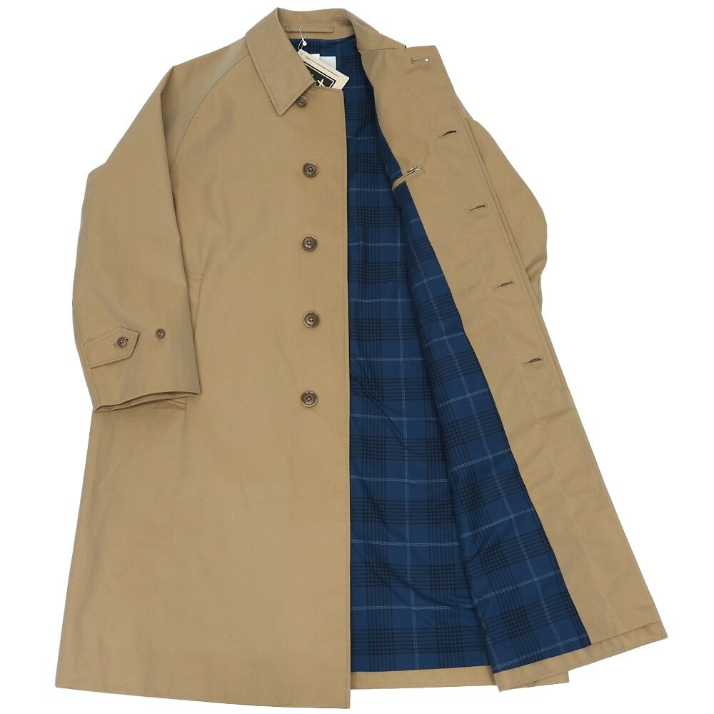 未使用品 25FW nanamica 2L Cotton GORE-TEX Balmacaan Coat ゴアテックス バルマカンコート 【サイズ：M】 ベージュ 定価132000円 S25SB032 日本製 ナナミカ メンズ 5RSH/B07445/LEB13/HM/RR/SYM 3