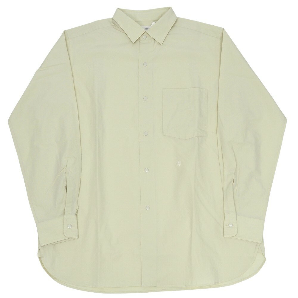新品 nanamica Regular Collar Wind Shirt シャツ 【サイズ：XS】 Cream Yellow SUGS400 ナナミカ メンズ...