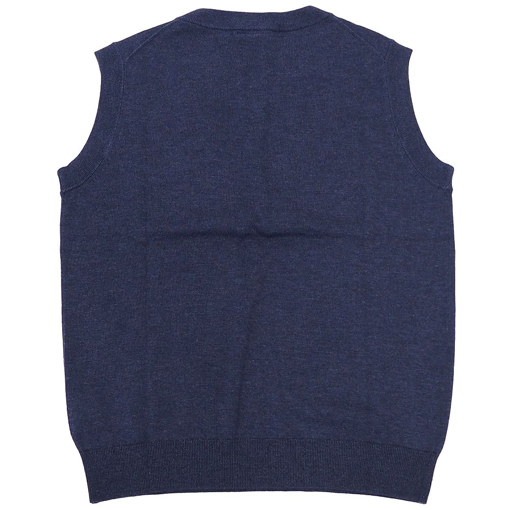 新品 FIDRA ニットベスト 【サイズ：L】 ネイビー ゴルフウエア フィドラ メンズ 5F3/J06285V1/KCT27/LP/RR/