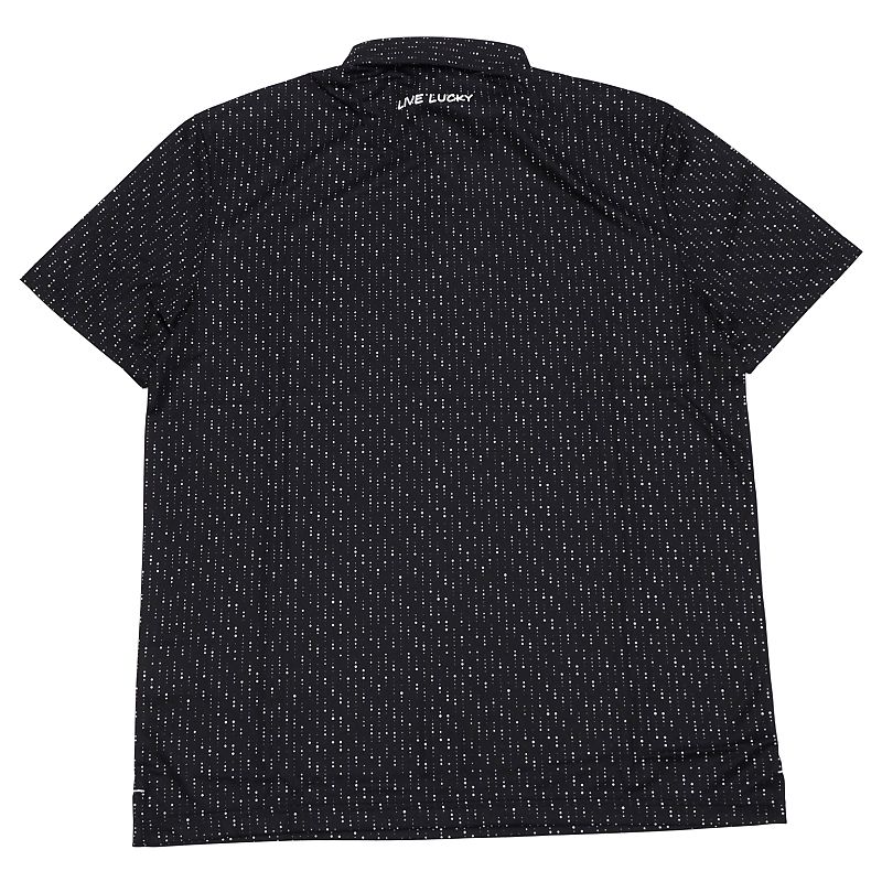 新品 BLACK CLOVER S/S ポロシャツ 【サイズ：M】 ブラック STORM ブラッククローバー メンズ 5F16/D05302/JPRI27/