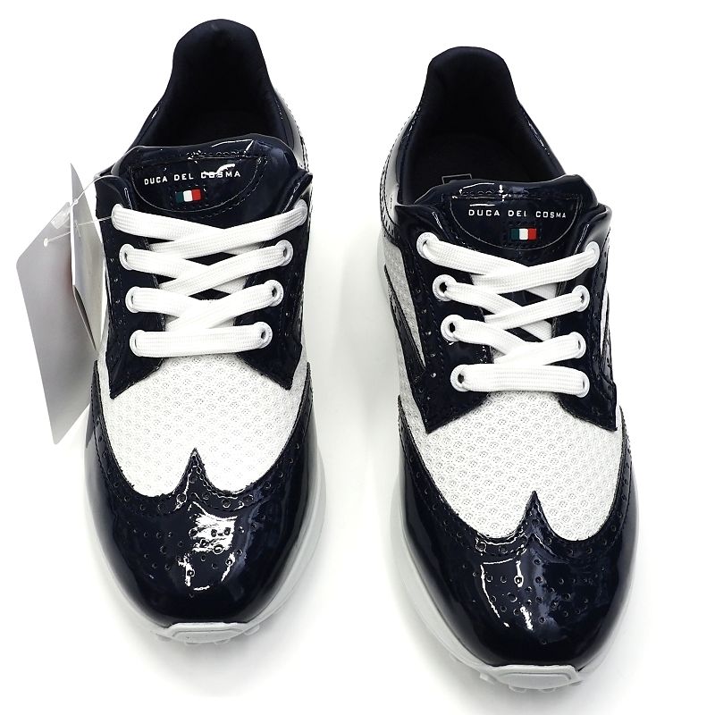 新品 DUCA DEL COSMA ゴルフシューズ スパイクレス 【サイズ：36(23cm)】 ネイビー...