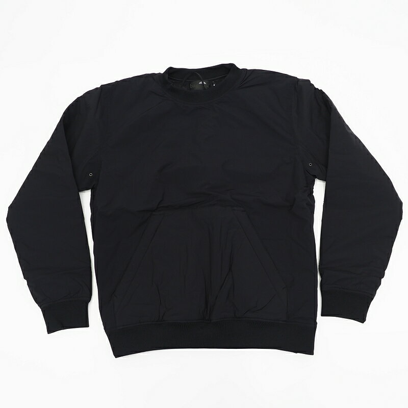 新品 bagjack GOLF プルオーバー ジャケット 【サイズ：M】 ブラック ゴルフウエア バッグジャック メンズ 5J1/G0509S/KANU11/HM/