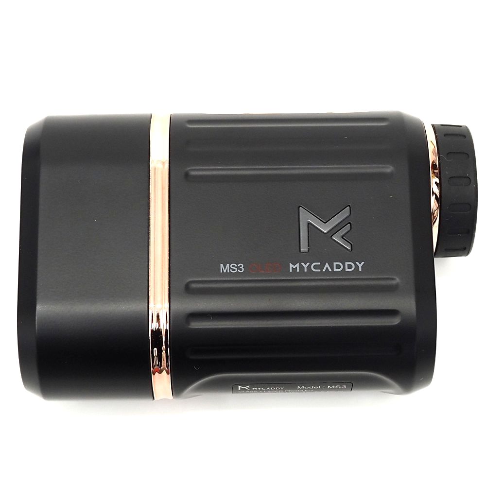 超美品 MYCADDY LASER RANGE FINDER MS3 ゴルフ用レーザー距離計 ブラック マイキ...