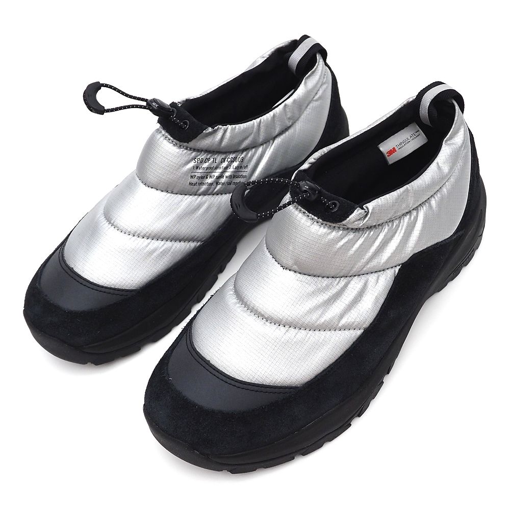 未使用品 CONVERSE CAMPING SUPPLY SPO CP TL シンサレート シューズ 【サイズ：US9.5(27.5cm)】 シルバー/ブラック 34201080 モック スポンジ コンバース メンズ 5RS/H06553/KEP02/HM/