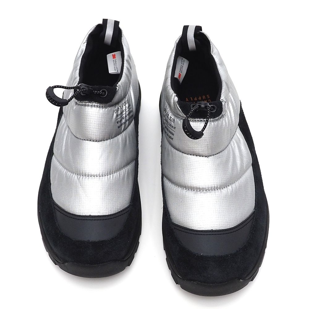 未使用品 CONVERSE CAMPING SUPPLY SPO CP TL シンサレート シューズ 【サイズ：US9.5(27.5cm)】 シルバー/ブラック 34201080 モック スポンジ コンバース メンズ 5RS/H06553/KEP02/HM/